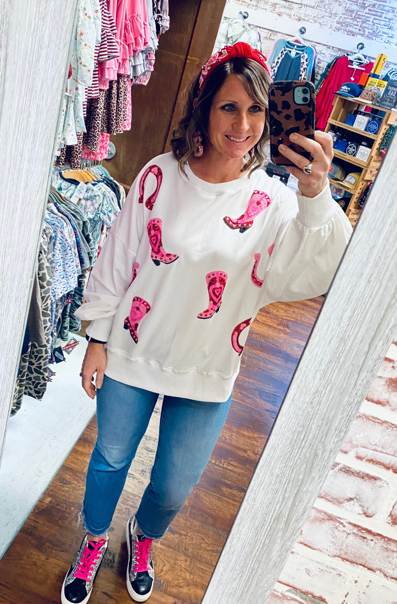 Pink Rodeo Sweatshirt