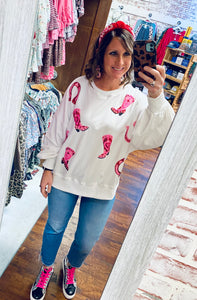 Pink Rodeo Sweatshirt