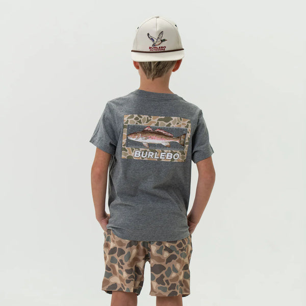 Burlebo Keeper Redfish Youth Tee