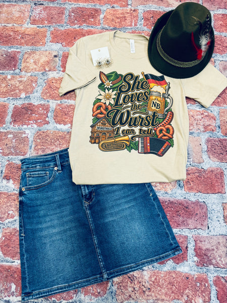 She Loves the Wurst Tee