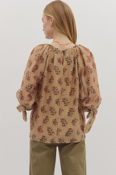 Autumn Wildflower Top
