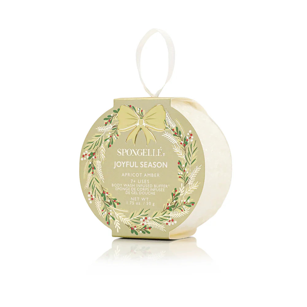 Spongelle Holiday Wreath Assorted Stocking Stuffers
