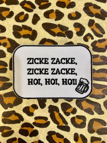 Zicke Zacke Patch