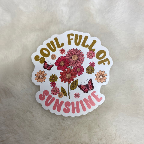 Soul Full Of Sunshine Sticker