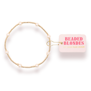 Beaded Blondes Dainty Kate Bracelet