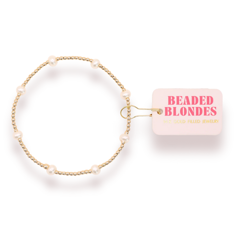 Beaded Blondes Dainty Kate Bracelet
