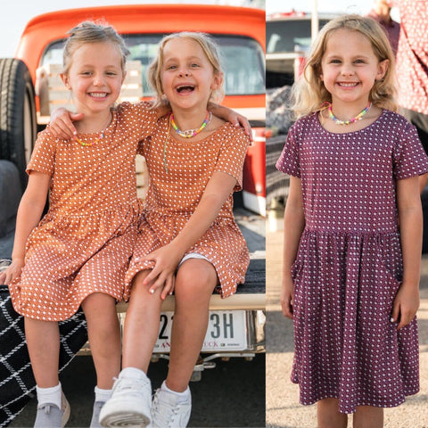 Burlebo Girls Dress-Texas