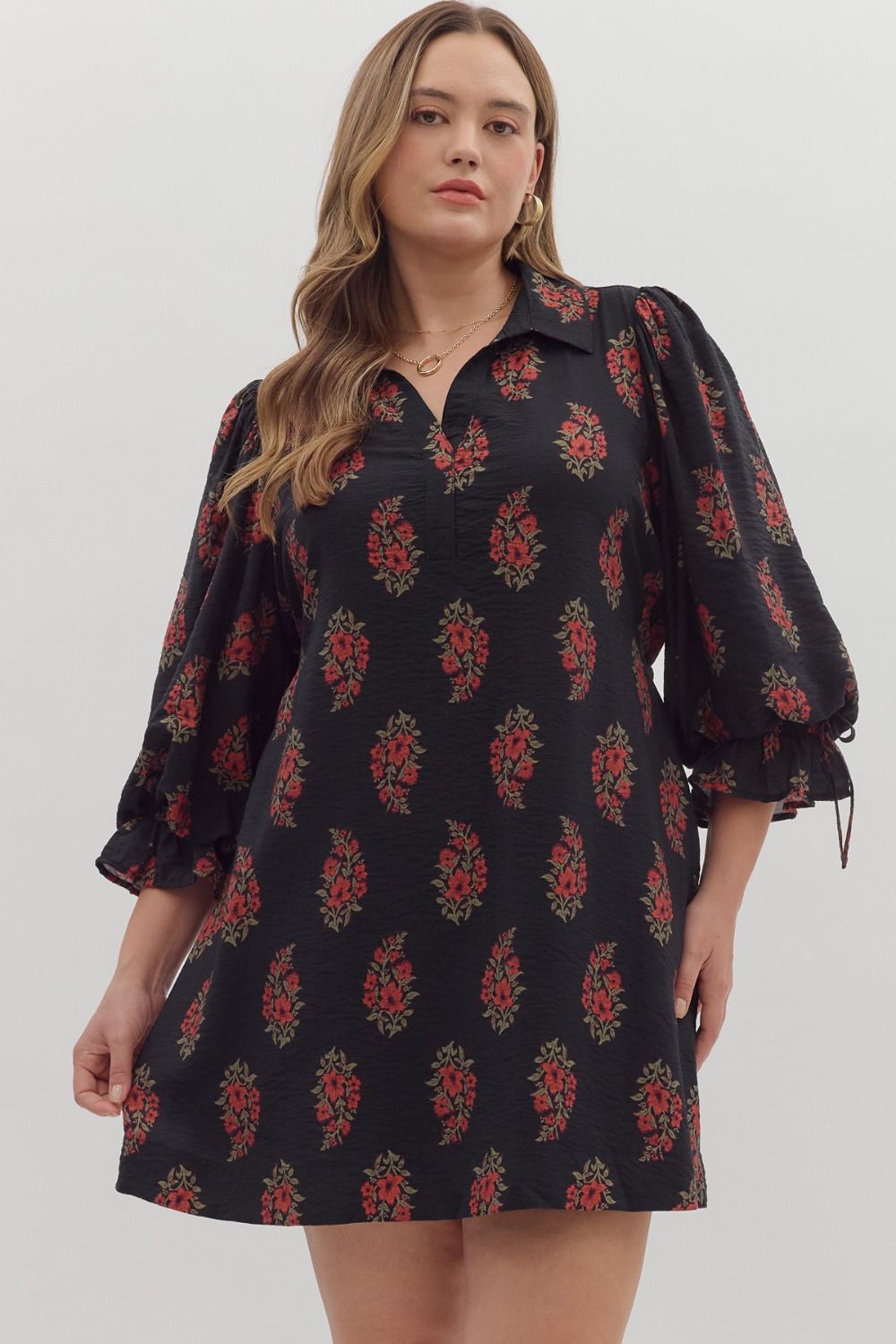 Curvy Begonia Dress
