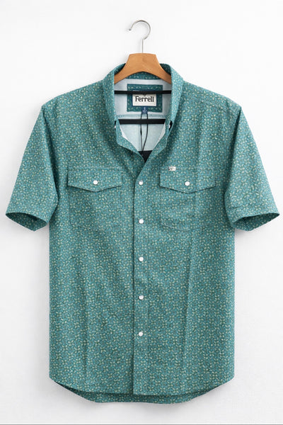 Ferrell-The Miles Short Sleeve Snap