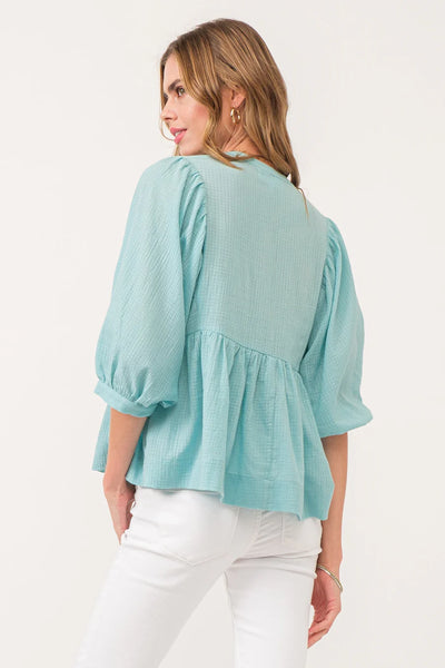 Dear John Malia Top-Bio Mint