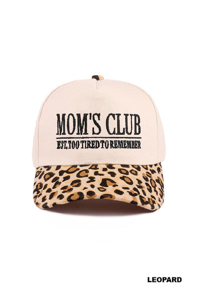 “Mom’s Club” Two Tone Cap