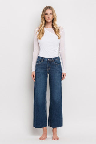 Lovervet - Finders Keepers Mid Rise Wide Leg Jeans