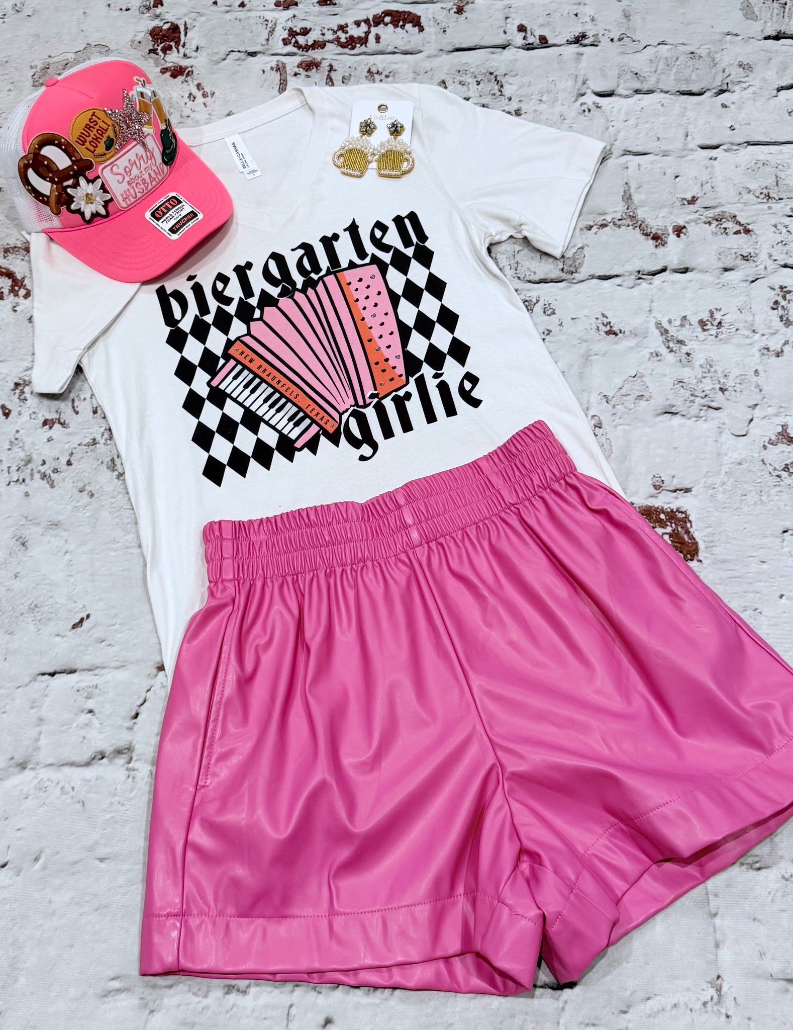 Biergarten Girlie Tee
