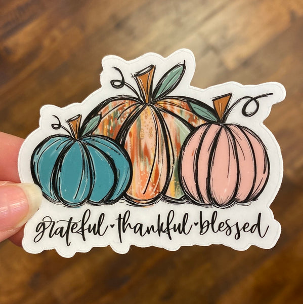 Fall Pumpkin Stickers