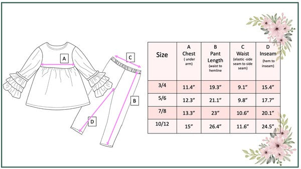 Girls Smiley 2 Piece Set