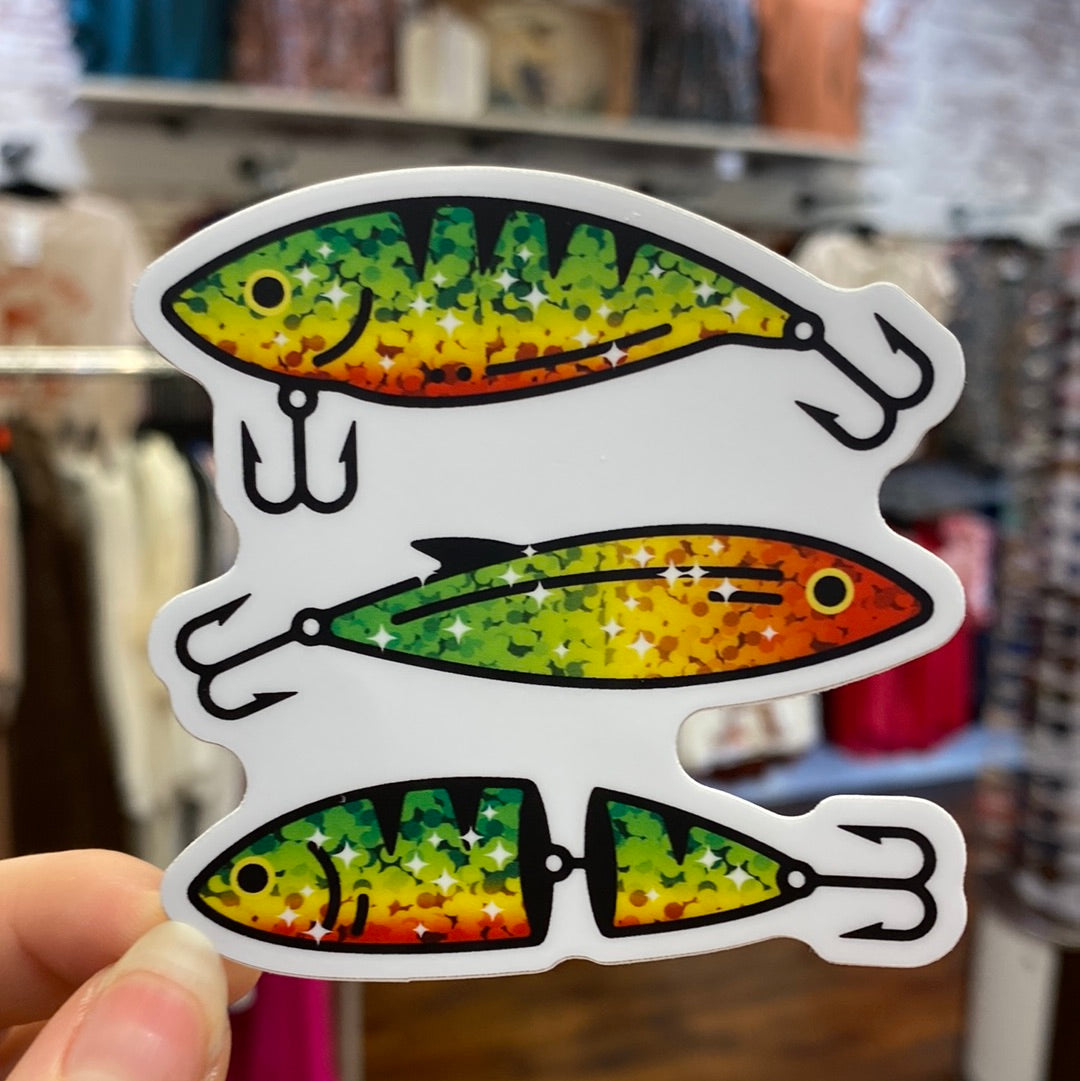 Fishing Lure Sticker