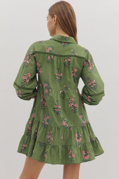 Cardinal Flower Dress