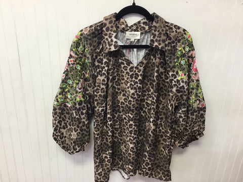 Embroidered Cheetah