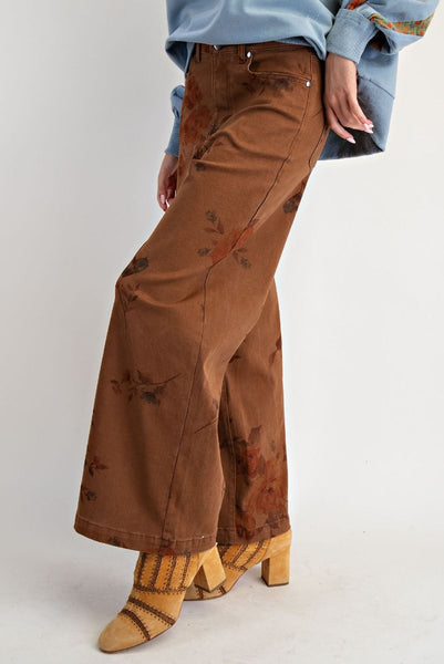 Autumn Print Jeans