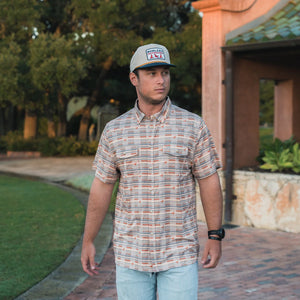 Burlebo  Performance Western Shirt - Duck Hunter Plaid
