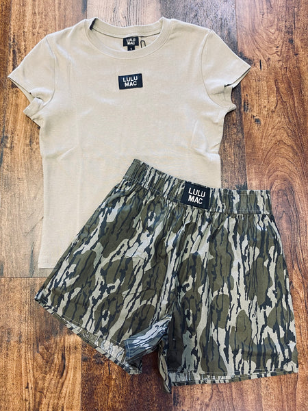 LULU MAC Mossy Oak Bottomland Boxer Shorts