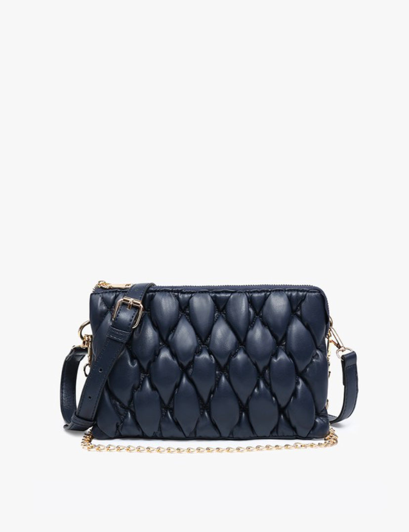 Jen & Co Izzy Puffer Quilted Crossbody