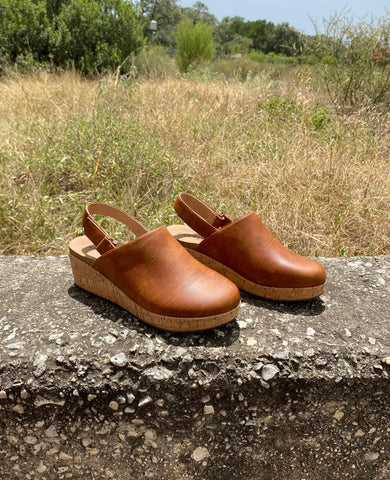 Low Temps Clog Wedge-Rust