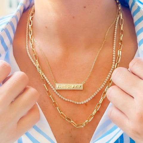 Treasure Jewels-Proverbs 3:15 Layered Necklace