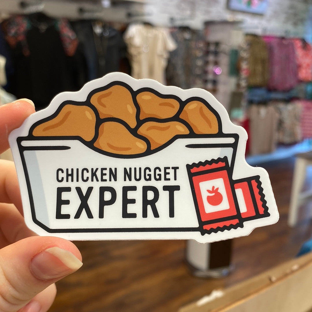 Chicken Nugget Expert Sticker