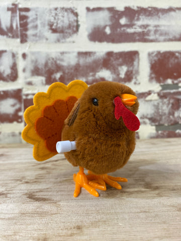 Mud Pie Wind-Up Turkey Toys