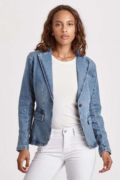 Dear John Minah Denim Blazer Jacket