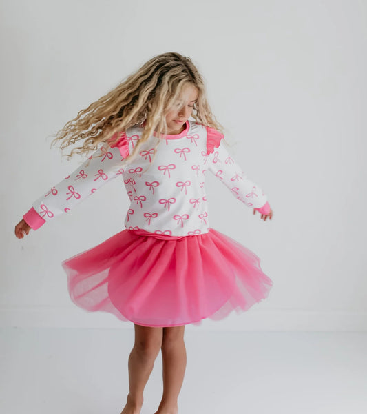 Frilly Bow and Tutu Set