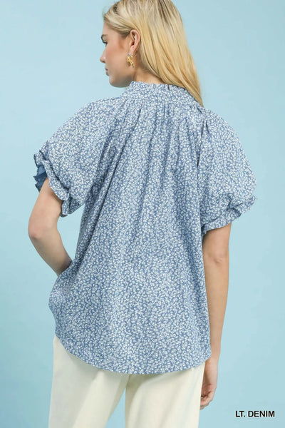 Denim Daze Top