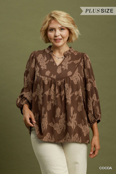 Chocolate Rose Top