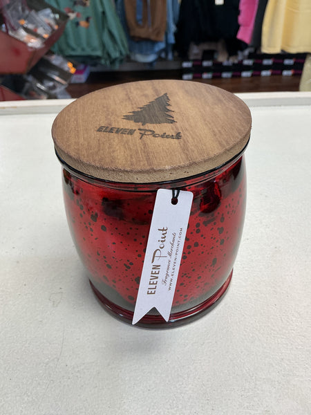 Eleven Point Candles in Rose Copper 14oz