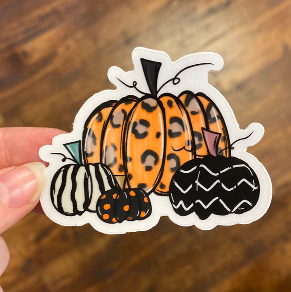 Fall Pumpkin Stickers