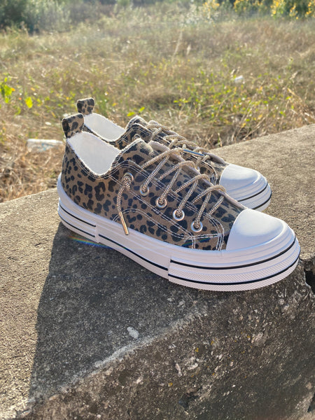 Aman Leopard Sneakers