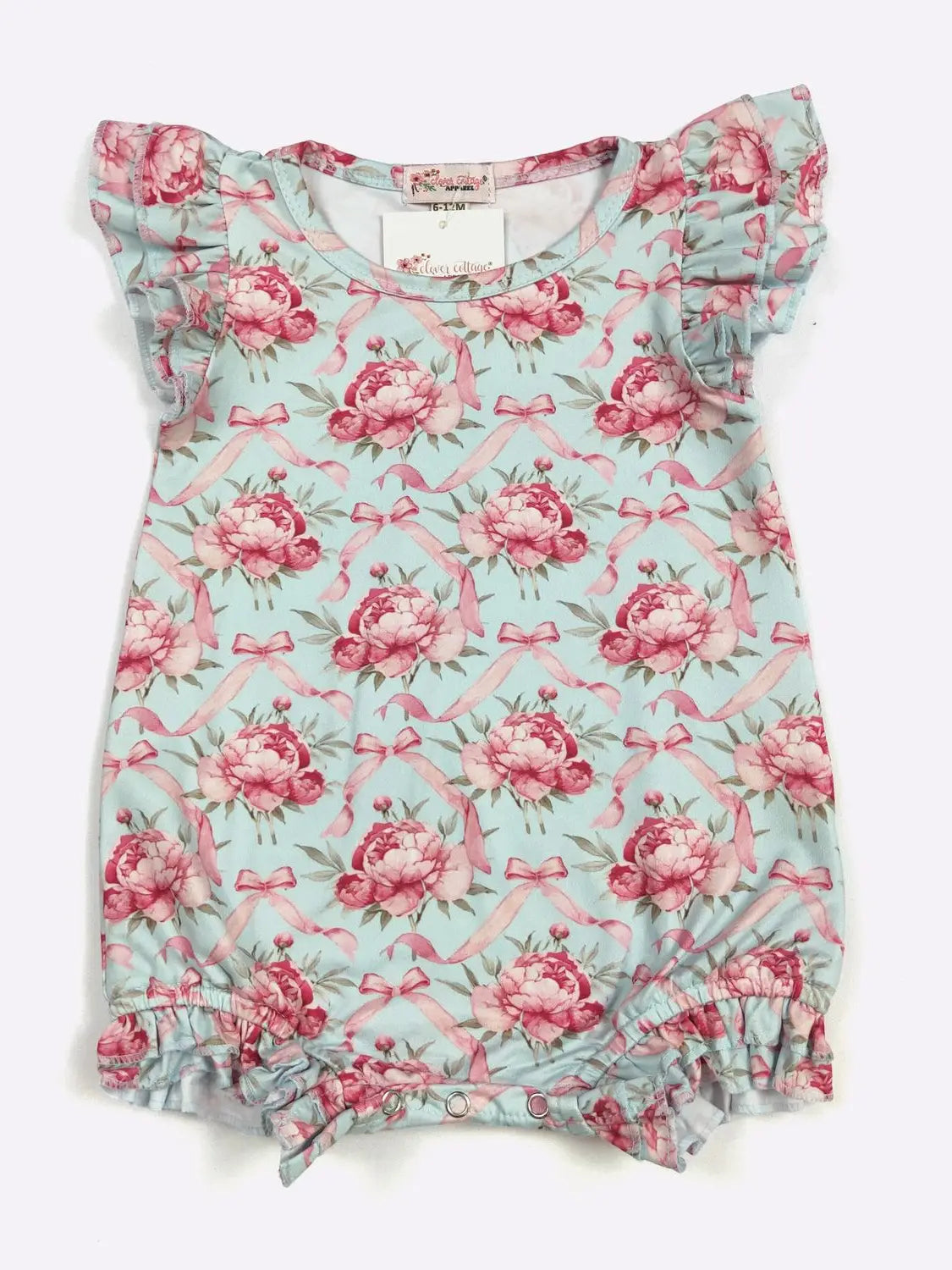 Blooming Coquette Baby Romper
