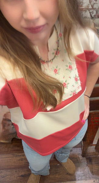 Coral Cutie Top