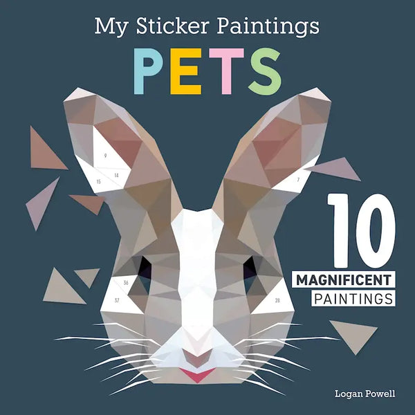 My Sticker Painting Book-Pets