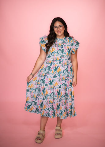 Layerz Curvy Aloha Dress