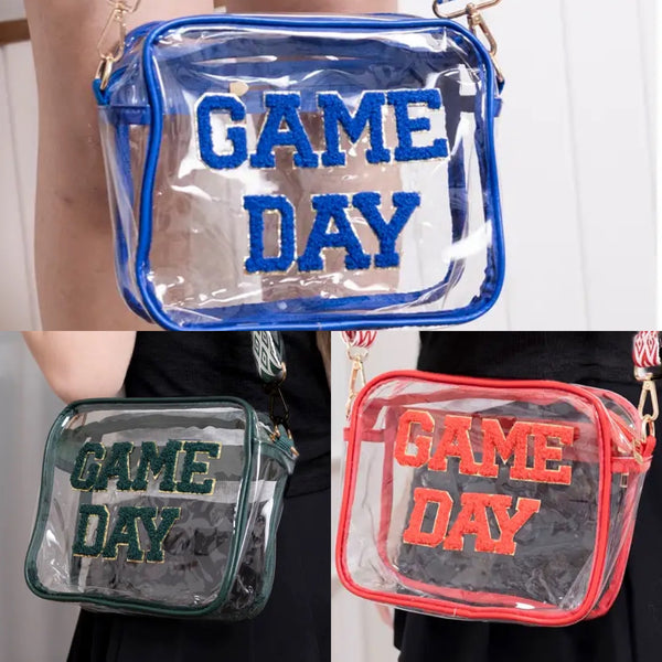 Game Day Clear Crossbody Bag