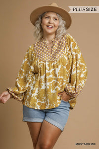 Curvy Kaleidoscope top