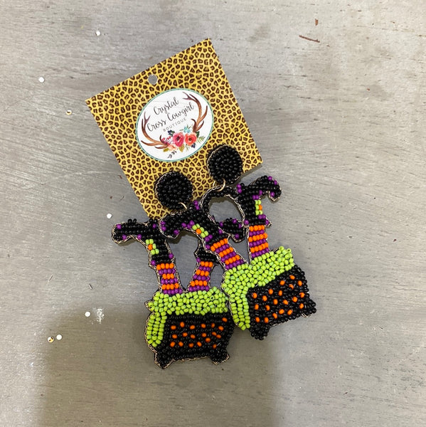 Camel Threads Halloween Earrings