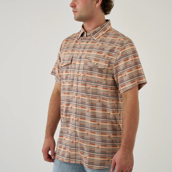 Burlebo  Performance Western Shirt - Duck Hunter Plaid