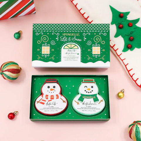 Spongelle Let it Snow/Snowman Gift Set