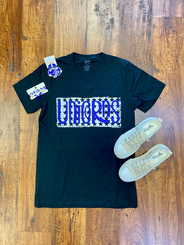 Texas True Unicorns Sparkle With Stars Tee