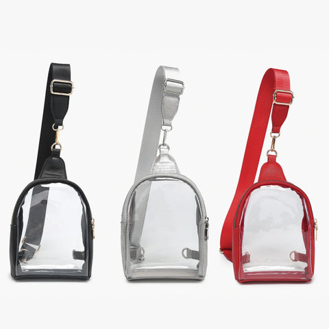 Jen & Co-Ellen Clear Sling Bag