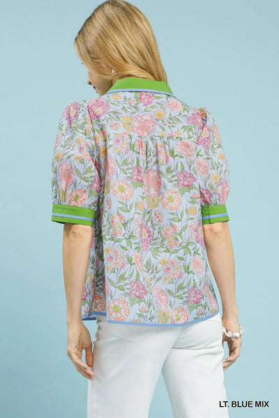Bloomin’ Blouse Top