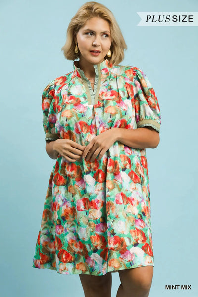 Curvy “Spring Has Sprung” Dress